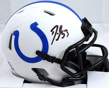 Darius Leonard Signed Indianapolis Colts Lunar Speed Mini Helmet