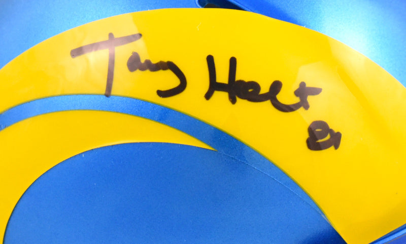 Torry Holt Autographed Los Angeles Rams Speed Mini Helmet