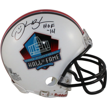 Derrick Brooks Signed NFL Hall of Fame VSR4 Mini Helmet (BAS)
