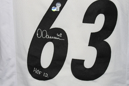 Dermontti Dawson Signed Pittsburgh Steelers Custom Jersey (Beckett)