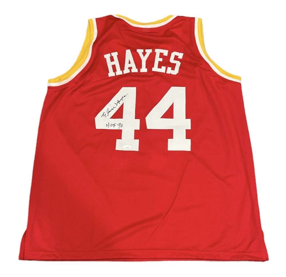Elvin Hayes Autographed Houston Rockets Custom Jersey (HOF 90)