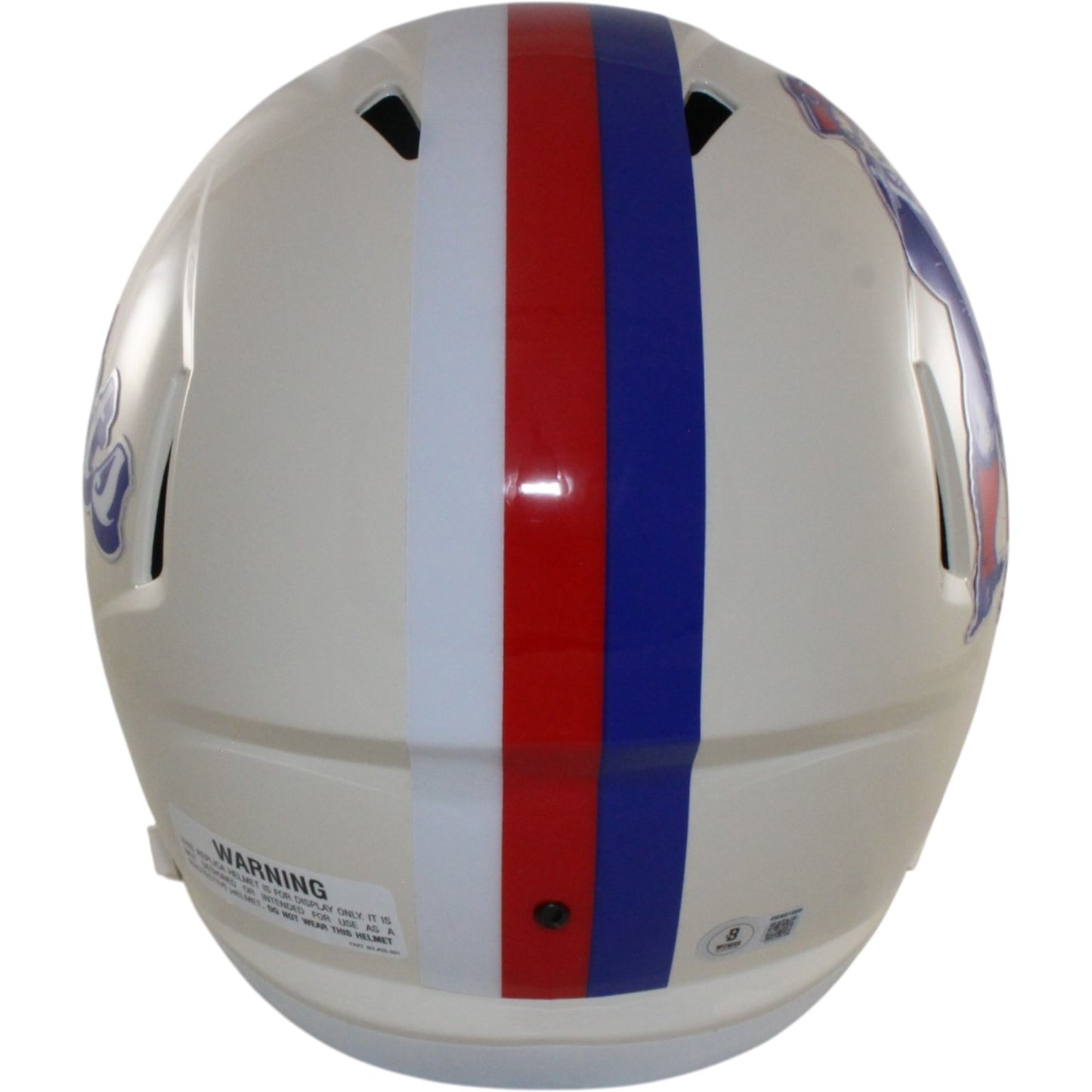 Darrelle Revis Signed New England Patriots Full Size Retro Helmet