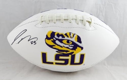 Jamal Adams Autographed LSU Tigers Logo Football