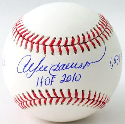 Andre Dawson Signed Official Major League Baseball (3 Inscriptions)