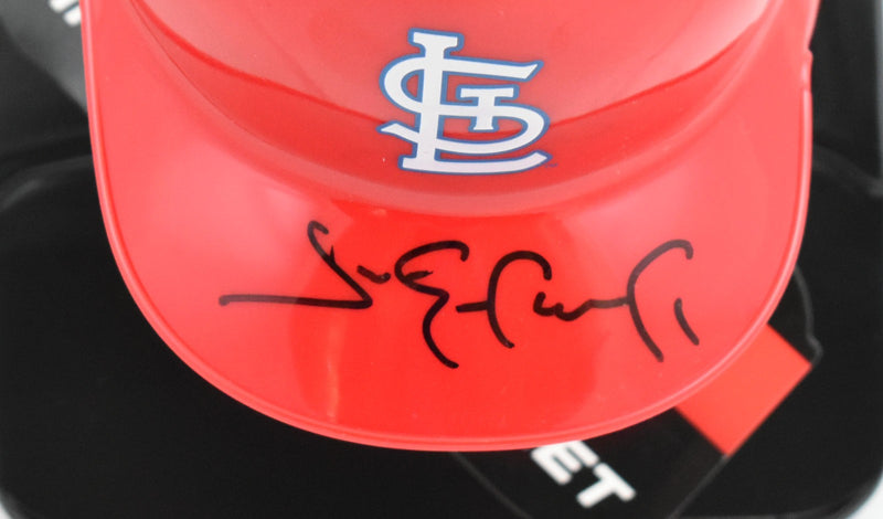 Jim Edmonds Autographed St. Louis Cardinals Mini Batting Helmet