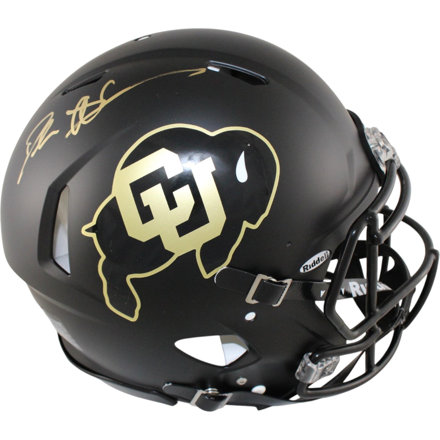 Deion Sanders Signed Colorado Buffaloes Full Size Pro Authentic Helmet