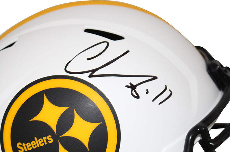 Chase Claypool Autographed Pittsburgh Steelers Full Size Lunar Helmet