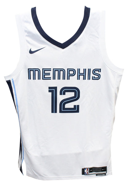 Ja Morant Memphis Grizzlies Autographed White Nike Jersey