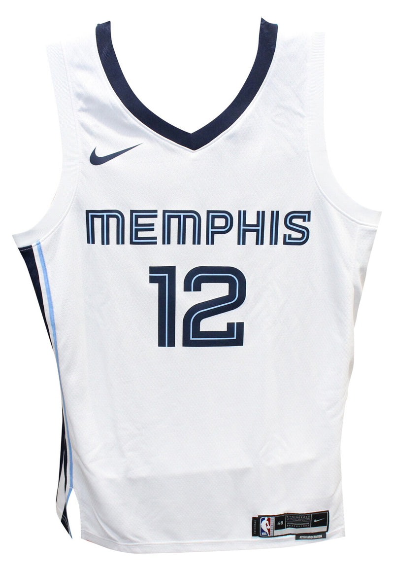 Ja Morant Memphis Grizzlies Autographed White Nike Jersey