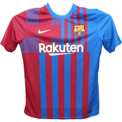 Sergio Aguero Autographed Barcelona F.C. Soccer Jersey (Beckett)