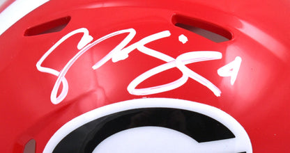 Champ Bailey Signed Georgia Bulldogs Mini Helmet
