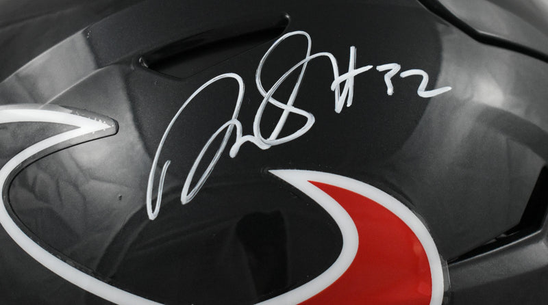 David Montgomery Autographed Houston Texans Full Size Speedflex Helmet