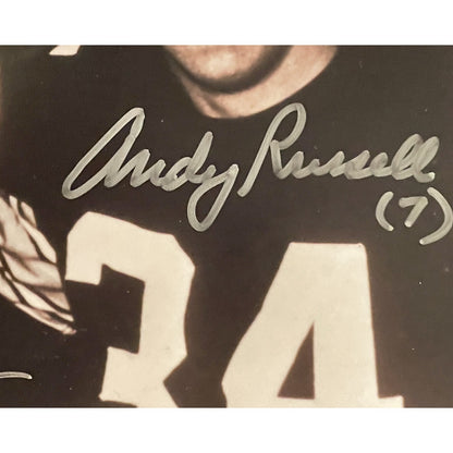 Jack Lambert, Andy Russell & Jack Ham Signed Steelers 11x14 Photo