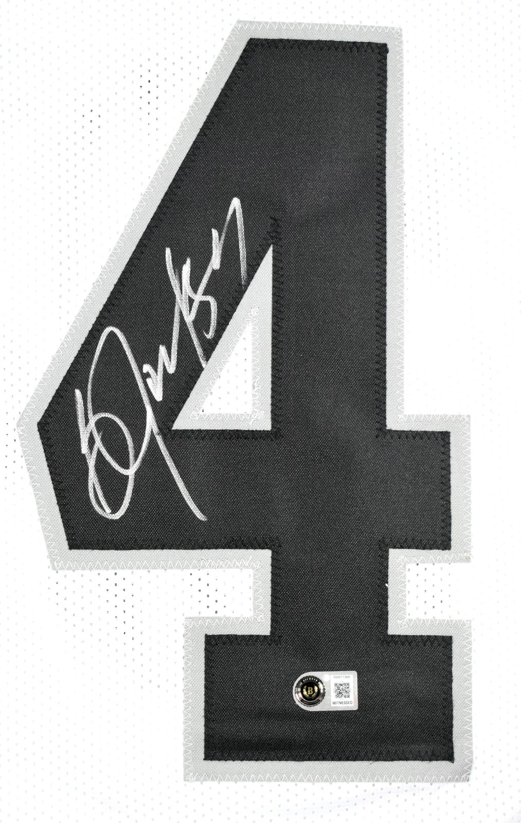 Bo Jackson Autographed Las Vegas Raiders White Custom Jersey