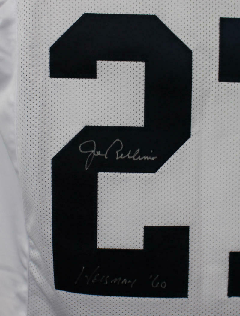 Joe Bellino Signed Navy Midshipmen Custom Football Jersey (Heisman 60)