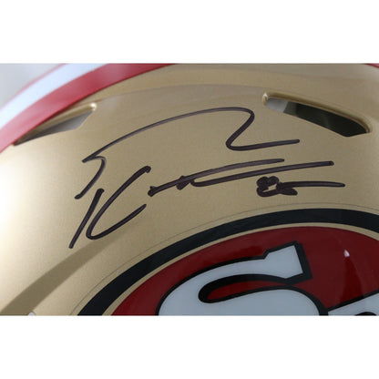 George Kittle San Francisco 49ers Autographed Full Size Authentic Helmet