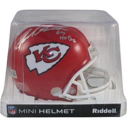 Jared Allen Autographed Kansas City Chiefs VSR4 Mini Helmet HOF Inscription
