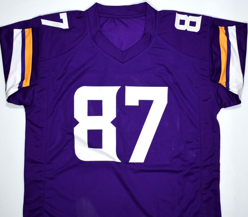 TJ Hockenson Autographed Minnesota Vikings Purple Jersey