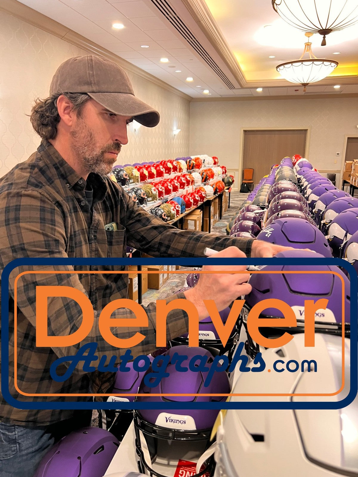Jared Allen Signed Minnesota Vikings Authentic Speedflex Helmet