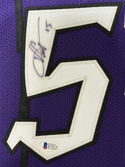 Vince Carter Autographed Toronto Raptors Custom Jersey