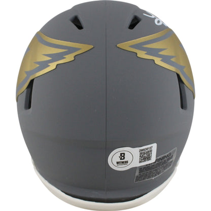 Kurt Warner Signed Arizona Cardinals Slate Alternate Mini Helmet (BAS)