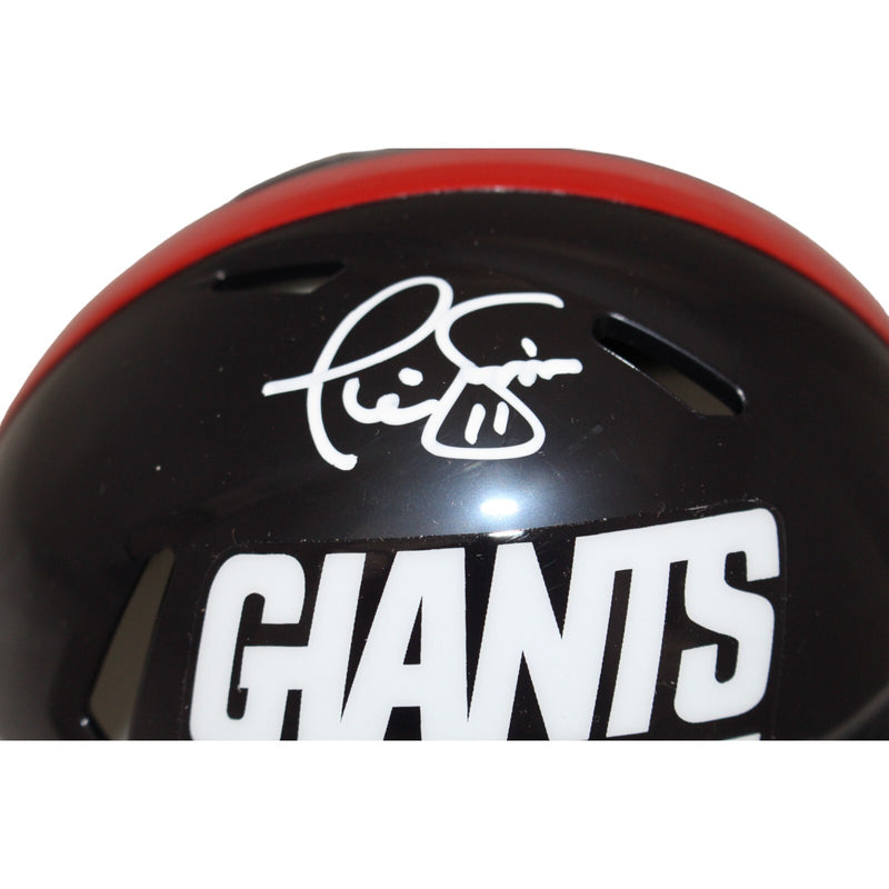Phil Simms Signed New York Giants Throwback Mini Helmet (Beckett)