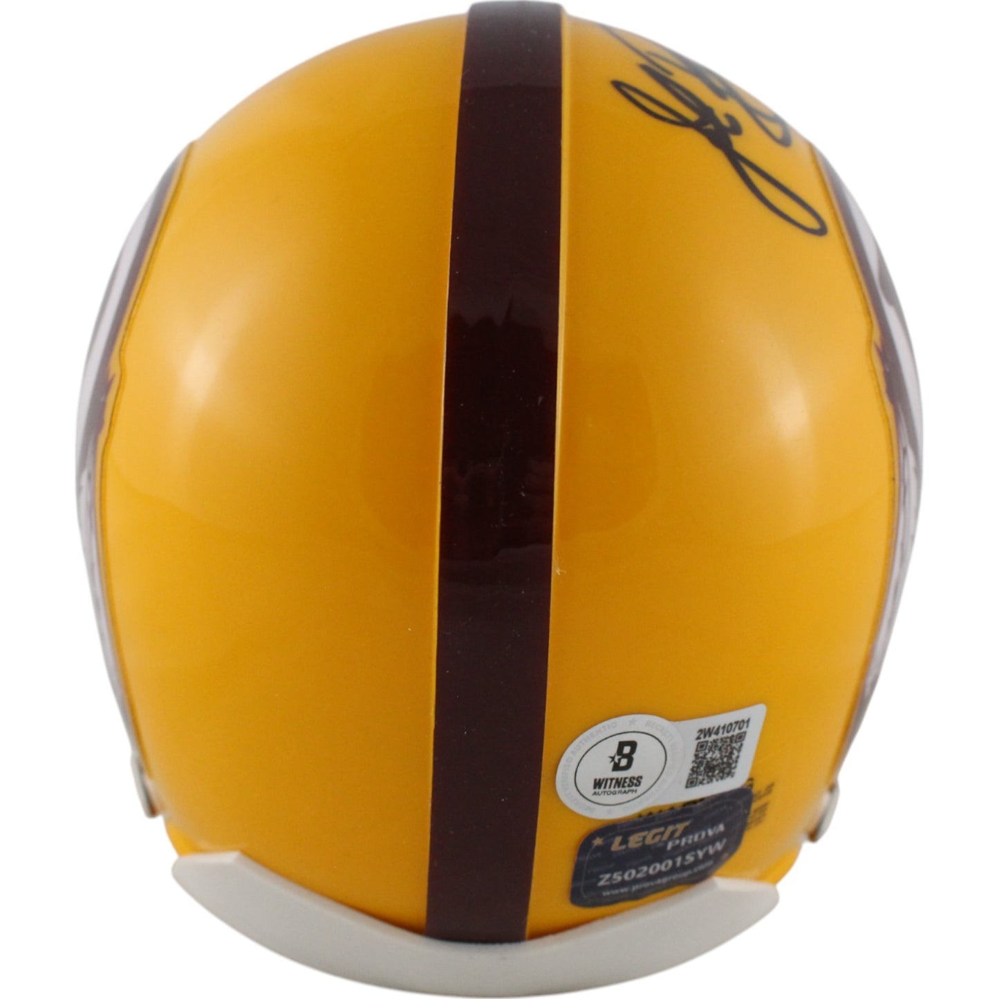 John Riggins Washington Redskins Autographed VSR4 Throwback Mini Helmet
