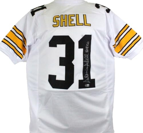 Donnie Shell Autographed Pittsburgh Steelers White Custom Jersey