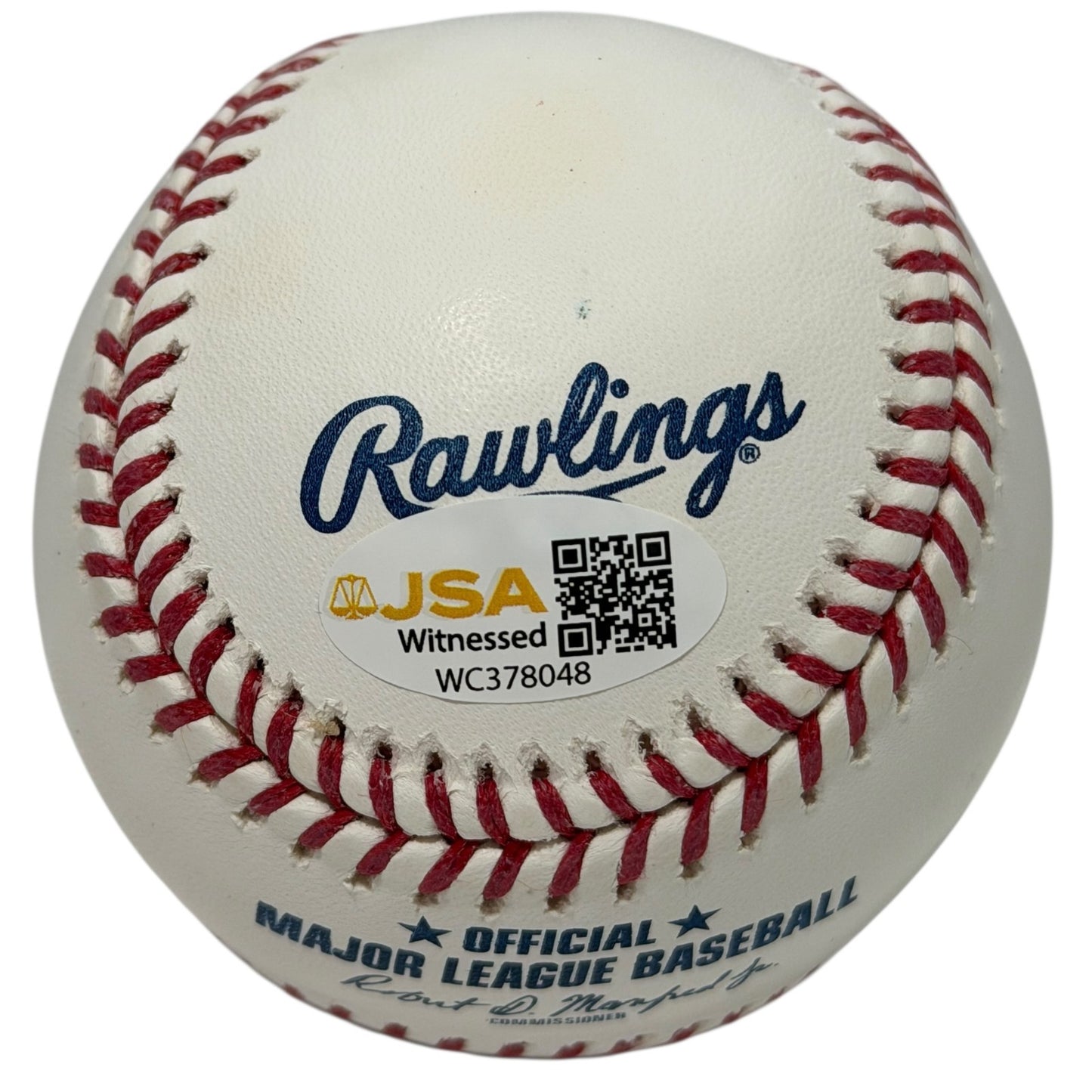 Bret Saberhagen Autographed ROMLB Baseball "2x AL CY" JSA Witnessed