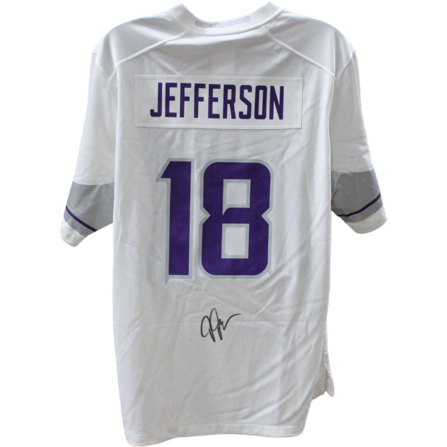Justin Jefferson Minnesota Vikings Autographed 2024 Alternate Nike Jersey