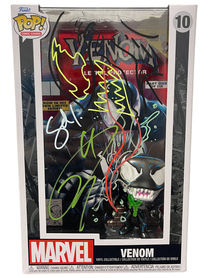 Tom Hardy Signed Venom Funko Pop #10 with Sam De La Rosa Sketch