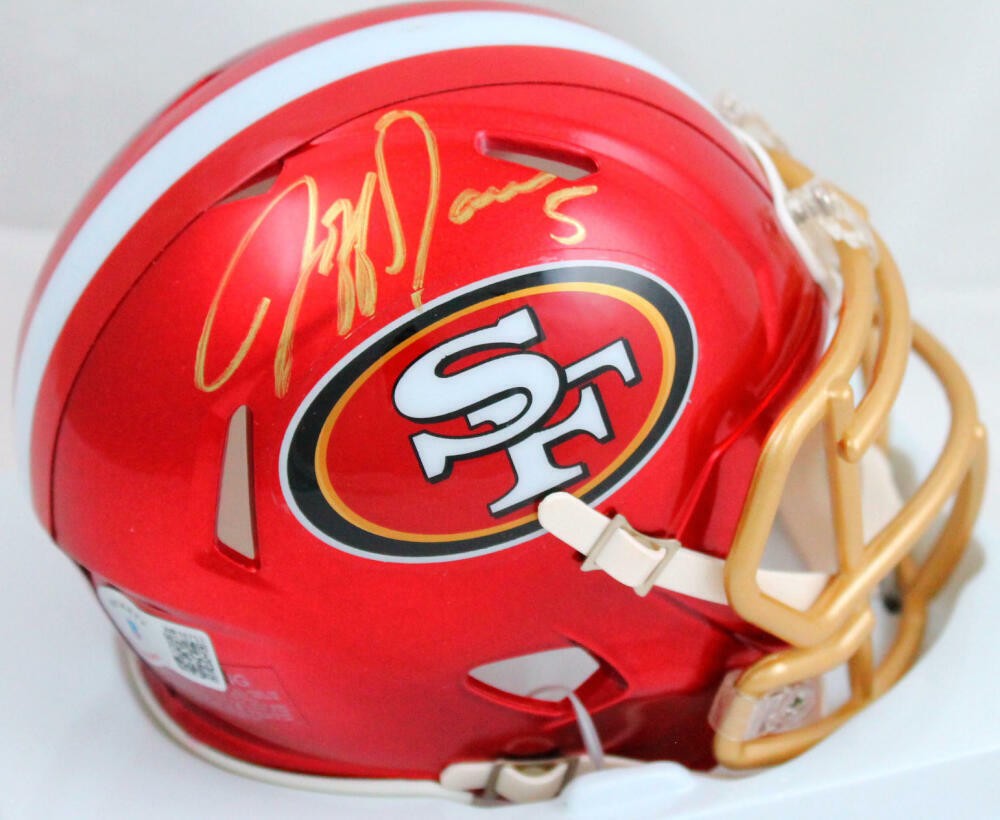 Jeff Garcia Signed San Francisco 49ers Flash Speed Mini Helmet