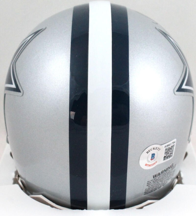 Tony Dorsett Autographed Dallas Cowboys Mini Helmet with HOF 94 Inscription