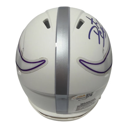 Daunte Culpepper Signed Minnesota Vikings Alternate White Mini Helmet