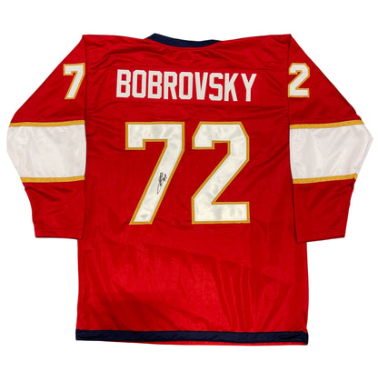 Sergei Bobrovsky Signed Florida Panthers Custom Jersey (JSA COA)