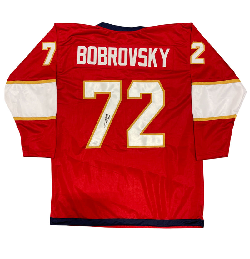 Sergei Bobrovsky Signed Florida Panthers Custom Jersey (JSA COA)