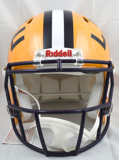 Ja'Marr Chase Signed LSU Tigers Authentic Full Size Helmet