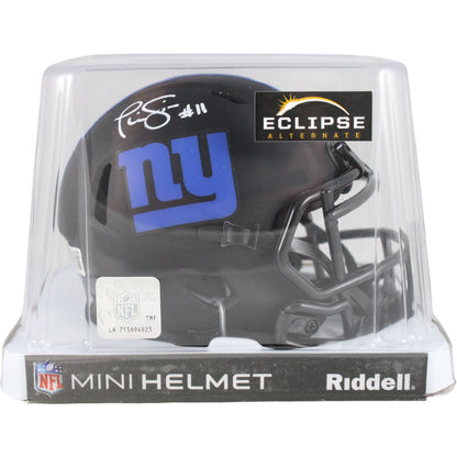 Phil Simms New York Giants Autographed Eclipse Mini Helmet