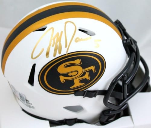 Jeff Garcia Signed San Francisco 49ers Lunar Mini Helmet