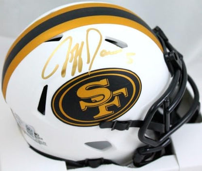 Jeff Garcia Signed San Francisco 49ers Lunar Mini Helmet