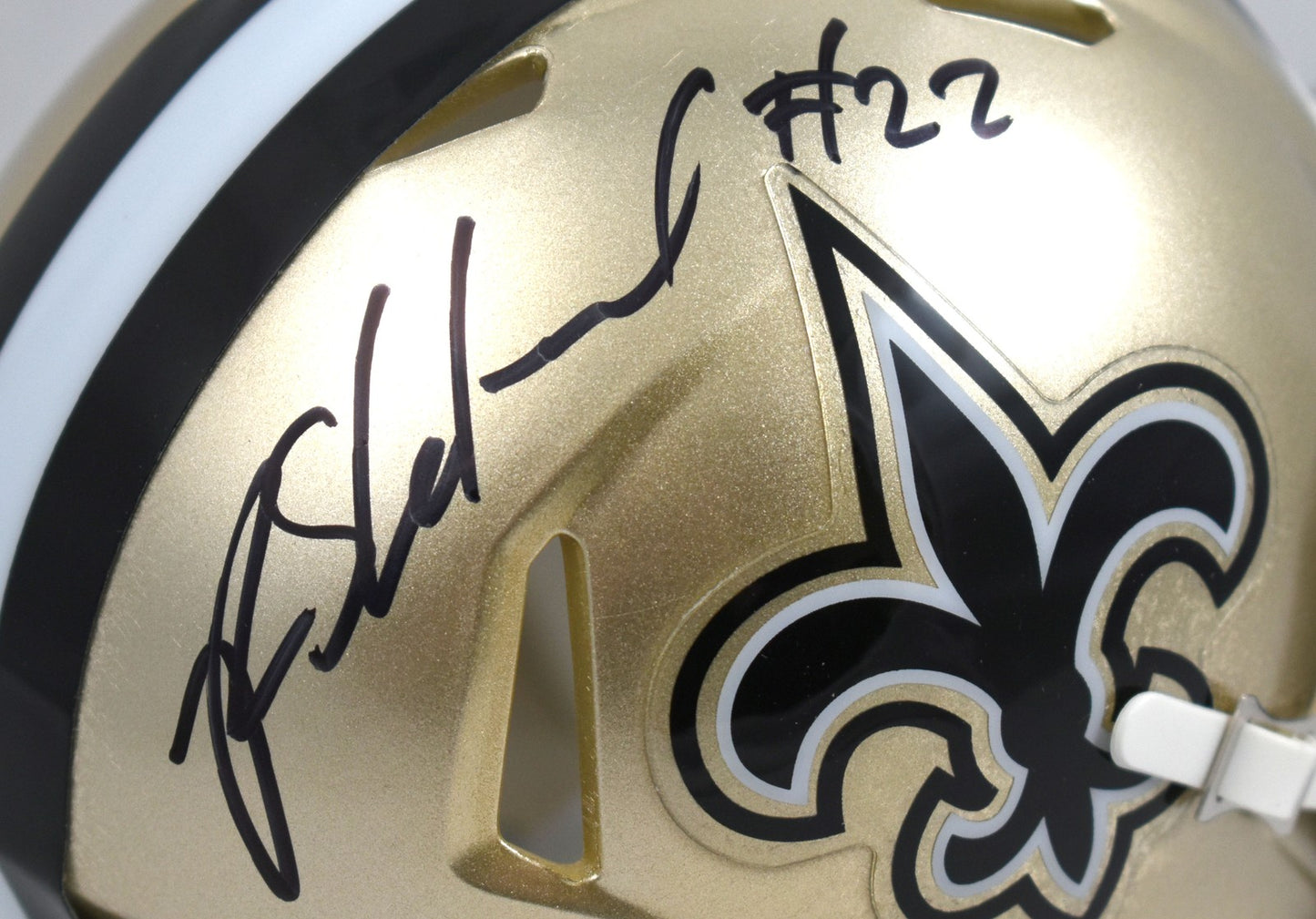 Rashid Shaheed Autographed New Orleans Saints Mini Helmet