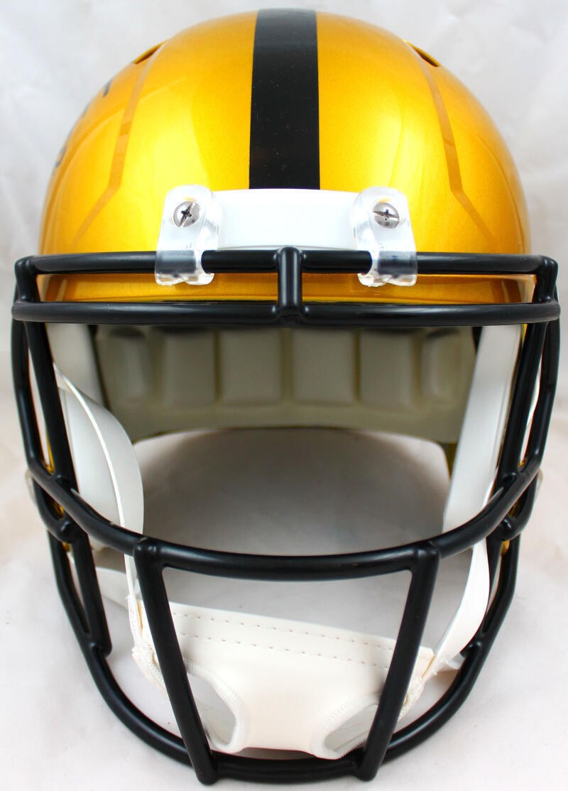 Najee Harris Signed Pittsburgh Steelers Full Size Flash Speed Helmet