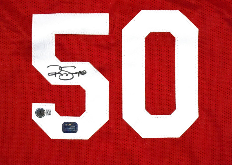 Ralph Sampson Autographed Red Custom Jersey