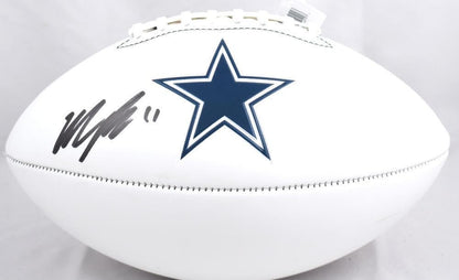 Micah Parsons Signed Dallas Cowboys Logo Football