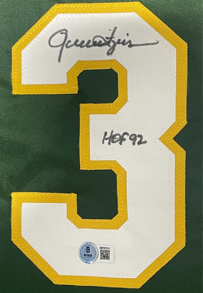 Rollie Fingers Signed Oakland Athletics Custom Jersey (HOF 92) - BAS