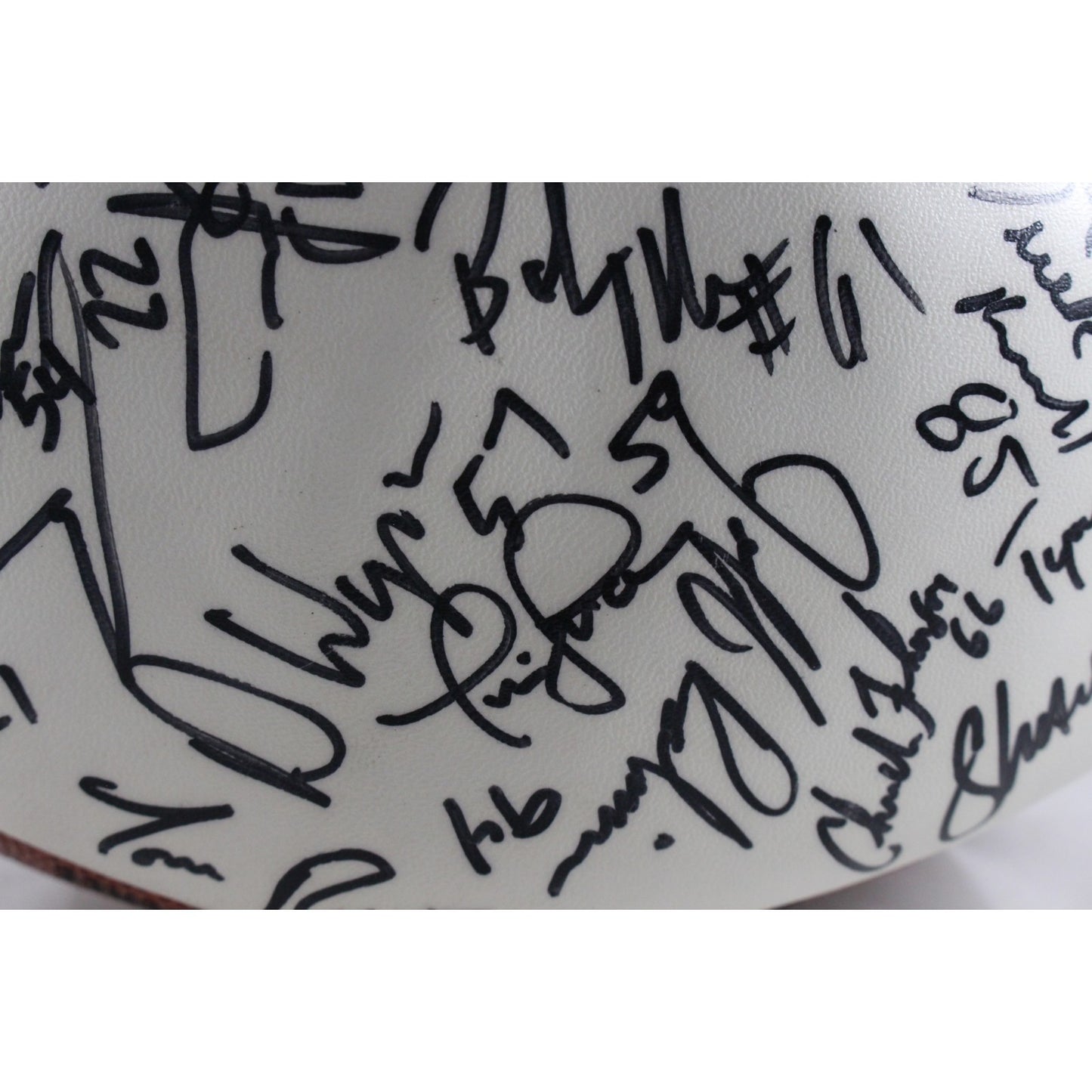 John Elway & 1993 Denver Broncos Team Signed Football (56 Sigs) - Beckett