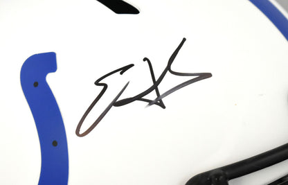 Edgerrin James Signed Indianapolis Colts Lunar Speed Authentic Helmet