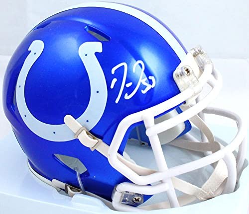 Darius Leonard Signed Indianapolis Colts Flash Speed Mini Helmet