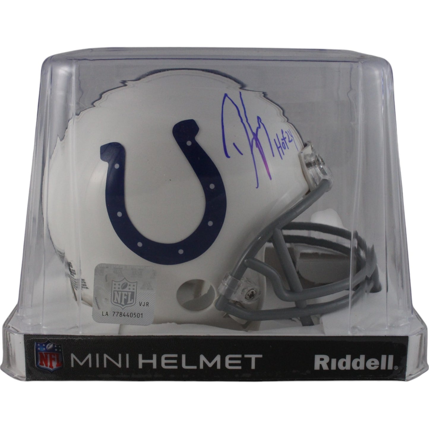 Dwight Freeney Indianapolis Colts Signed VSR4 Mini Helmet HOF