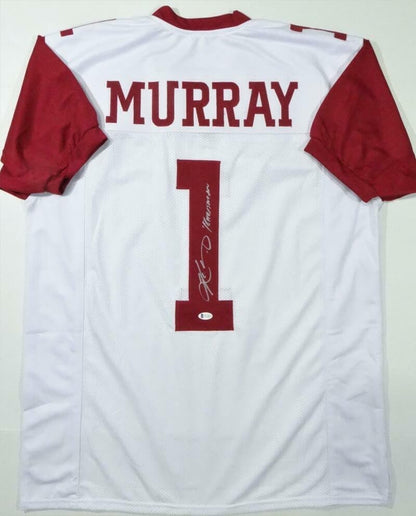 Kyler Murray Autographed White Custom Football Jersey